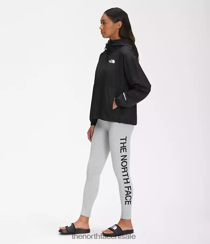 vrouwen hydrenaline jas 2000-25\\ lengte The North Face P464ZN672 kleding tn zwart